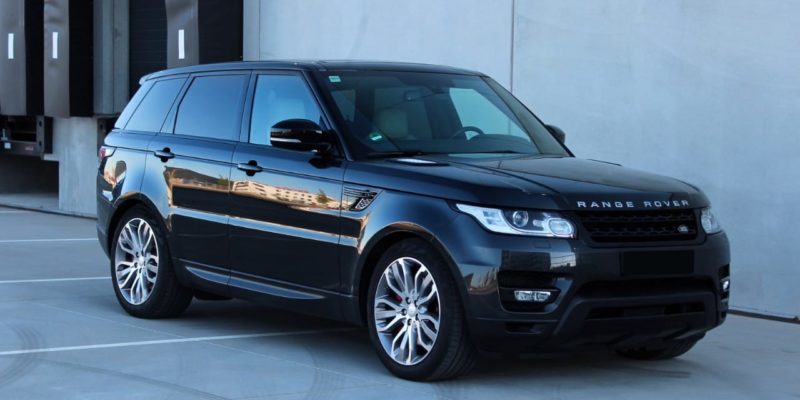 Range Rover chauffeur hire