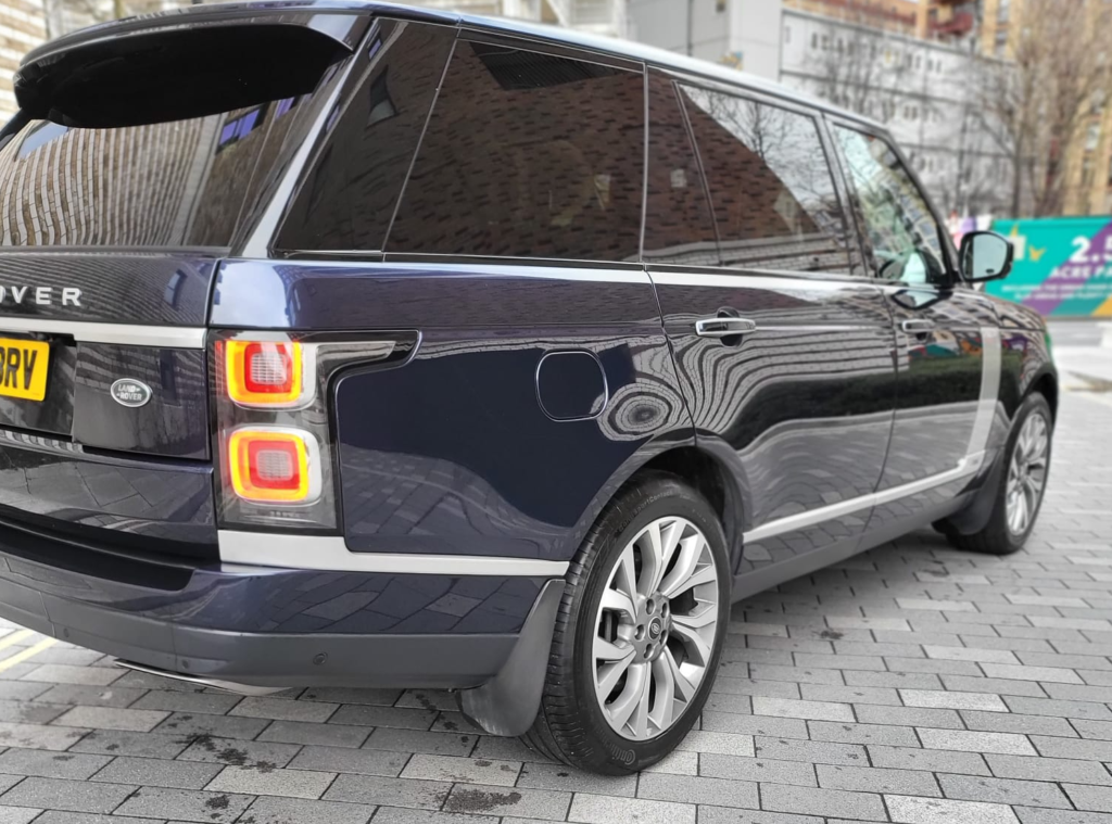 Range rover chauffeur car