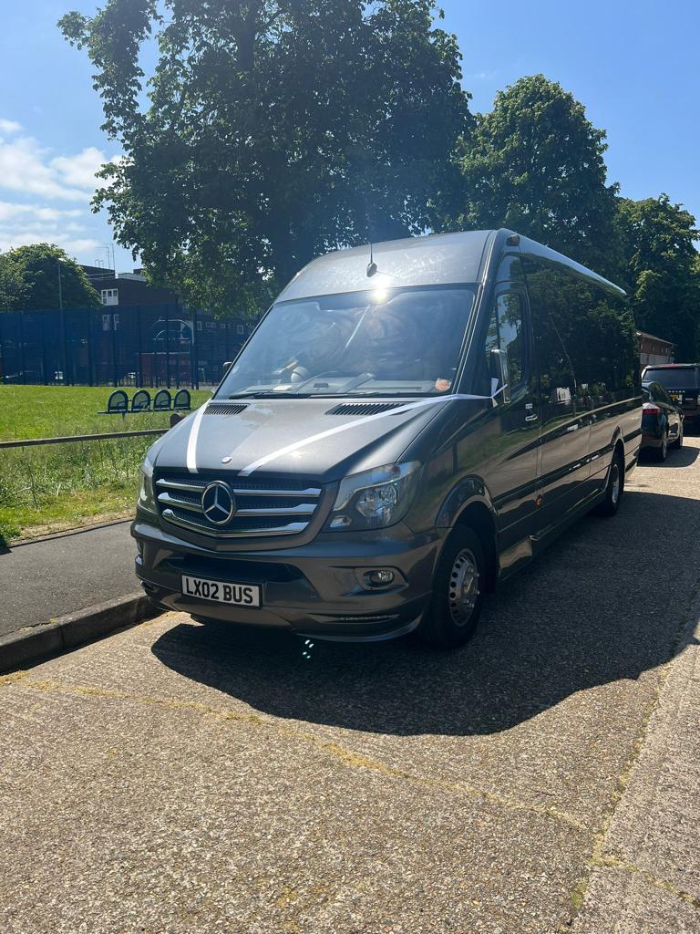 Mercedes Sprinter chauffeur car hire London